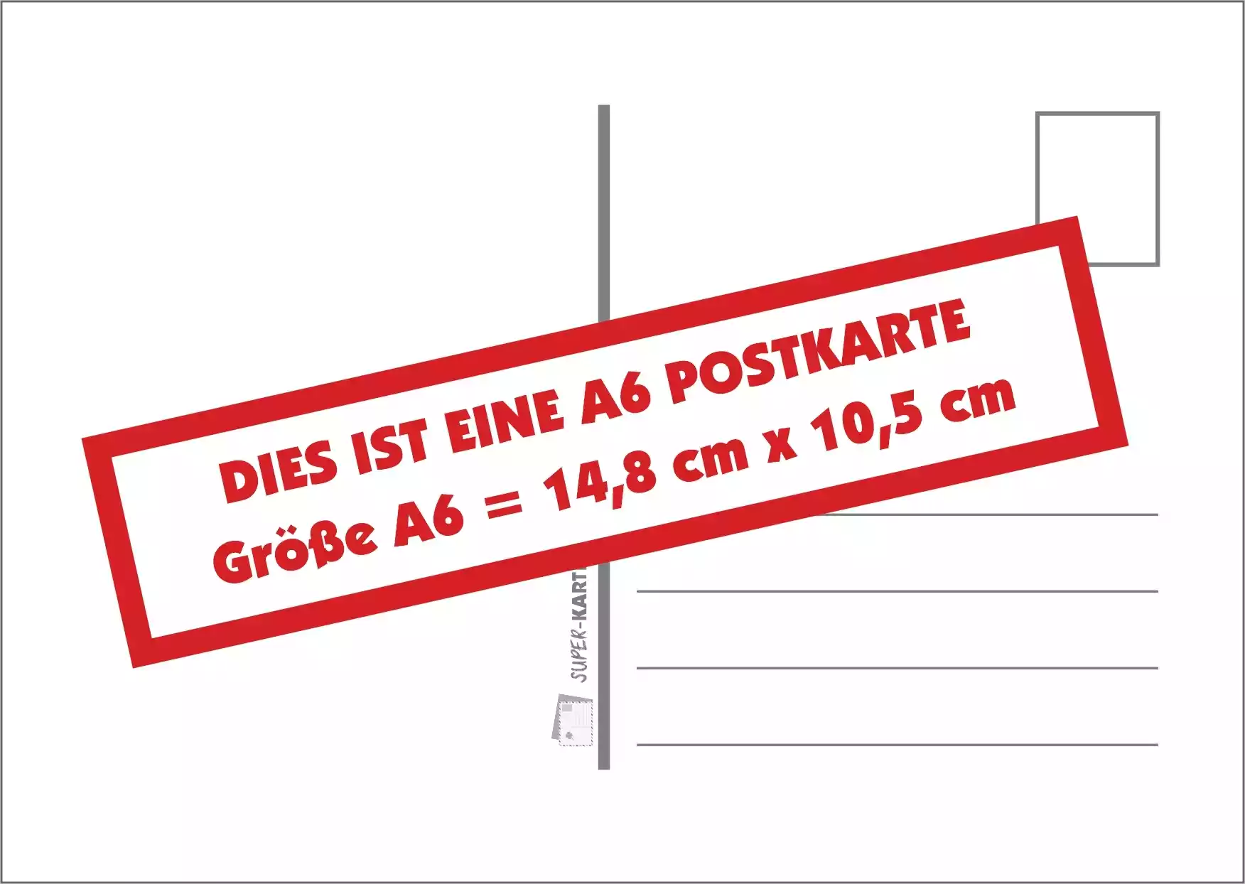 Postkarte Din A6 Format Angabe 14, 8 X 10, 5 Cm Postkarte Din A6 Format Angabe 14, 8 X 10, 5 Cm