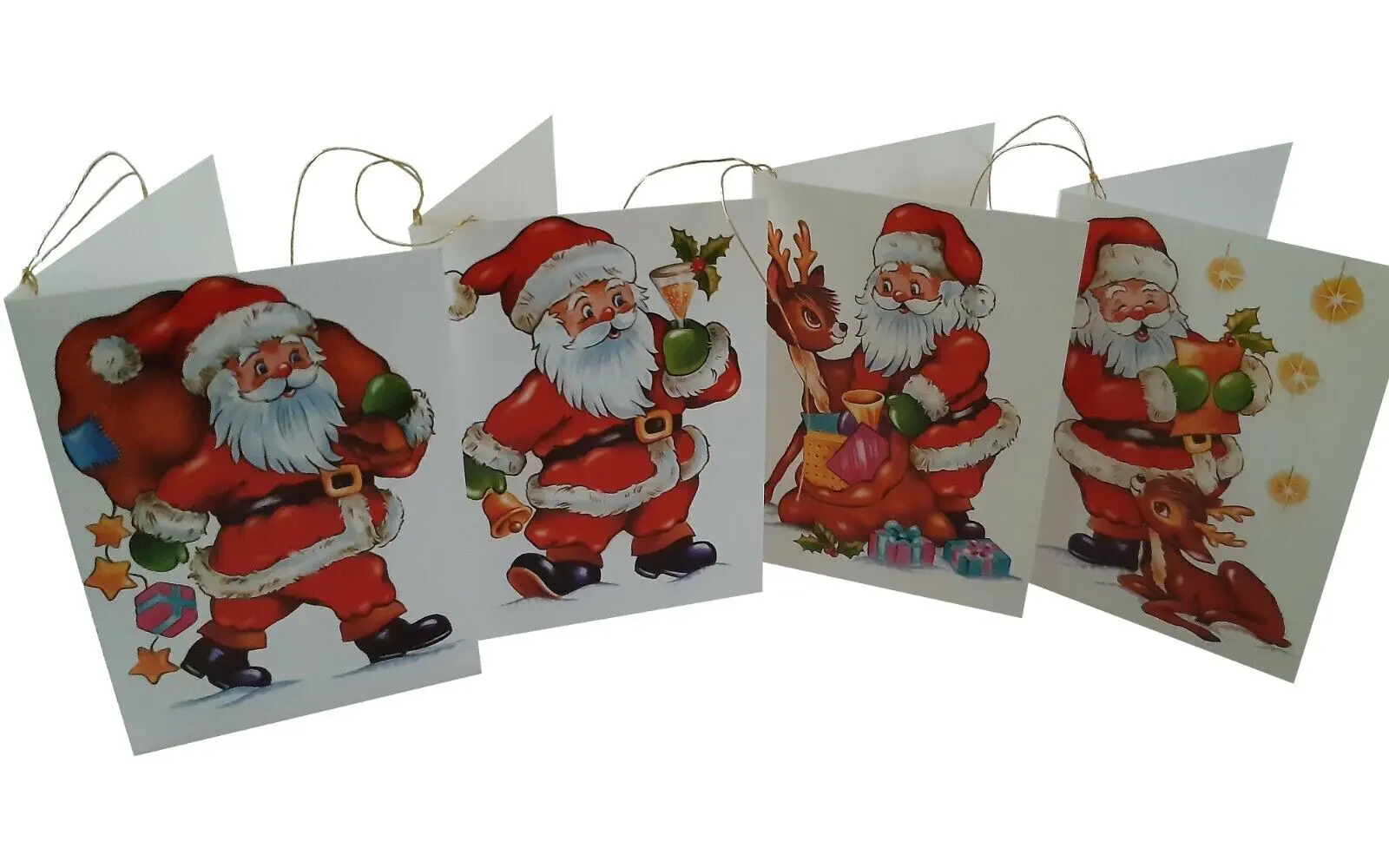 30 Geschenkanhänger Kärtchen Weihnachten Nikolaus Namenskärtchen Karte Kord